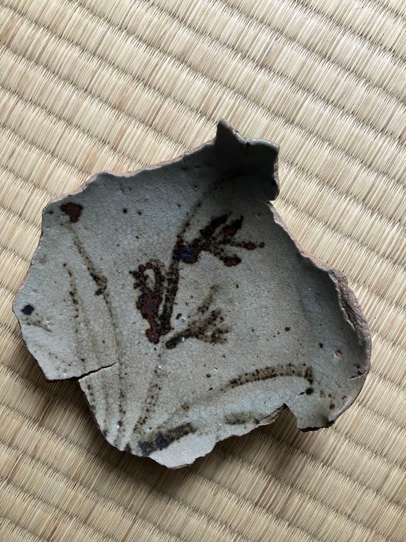 絵唐津 輪花 陶片