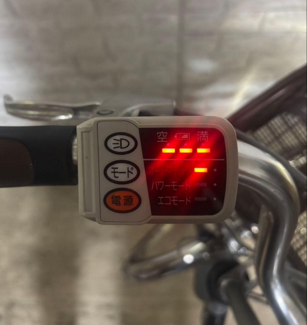前後タイヤ新品！✨美品⭐️新品サドル✨パナソニックビビ✨電動自転車✨完成車配送
