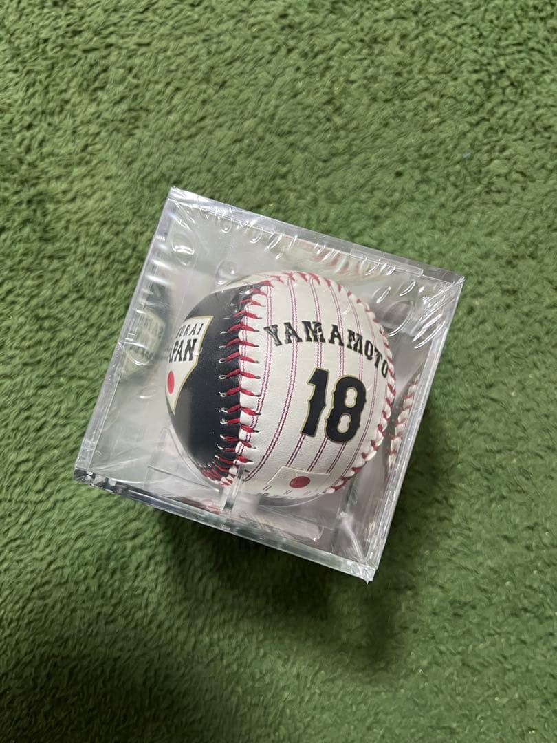 【ケース付き】山本由伸　WBC 公式記念ボール
