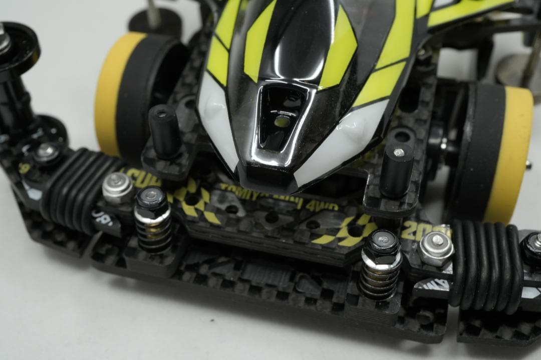 ミニ四駆 MSフレキ 完成マシン 蛍光機甲Ver. 海外優勝仕様