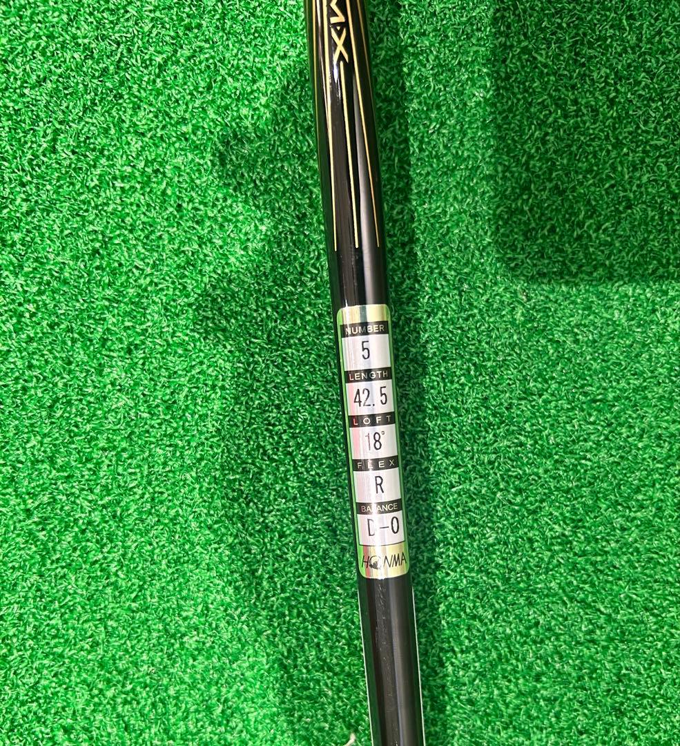 HONMA BERES AIZU BK フェアウェイウッド 5番 R 新品未使用