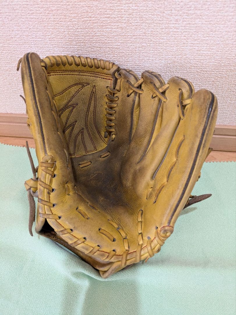 ハイゴールド 硬式グローブ イエロー