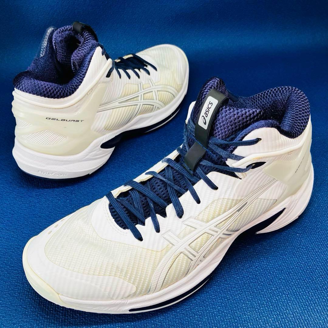 【GELBURST24 】アシックス25.5㌢　ゲルバースト24 バスケット