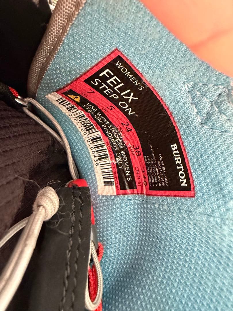 BURTON FELIX Step On 24cm レディース ブーツ 24cm
