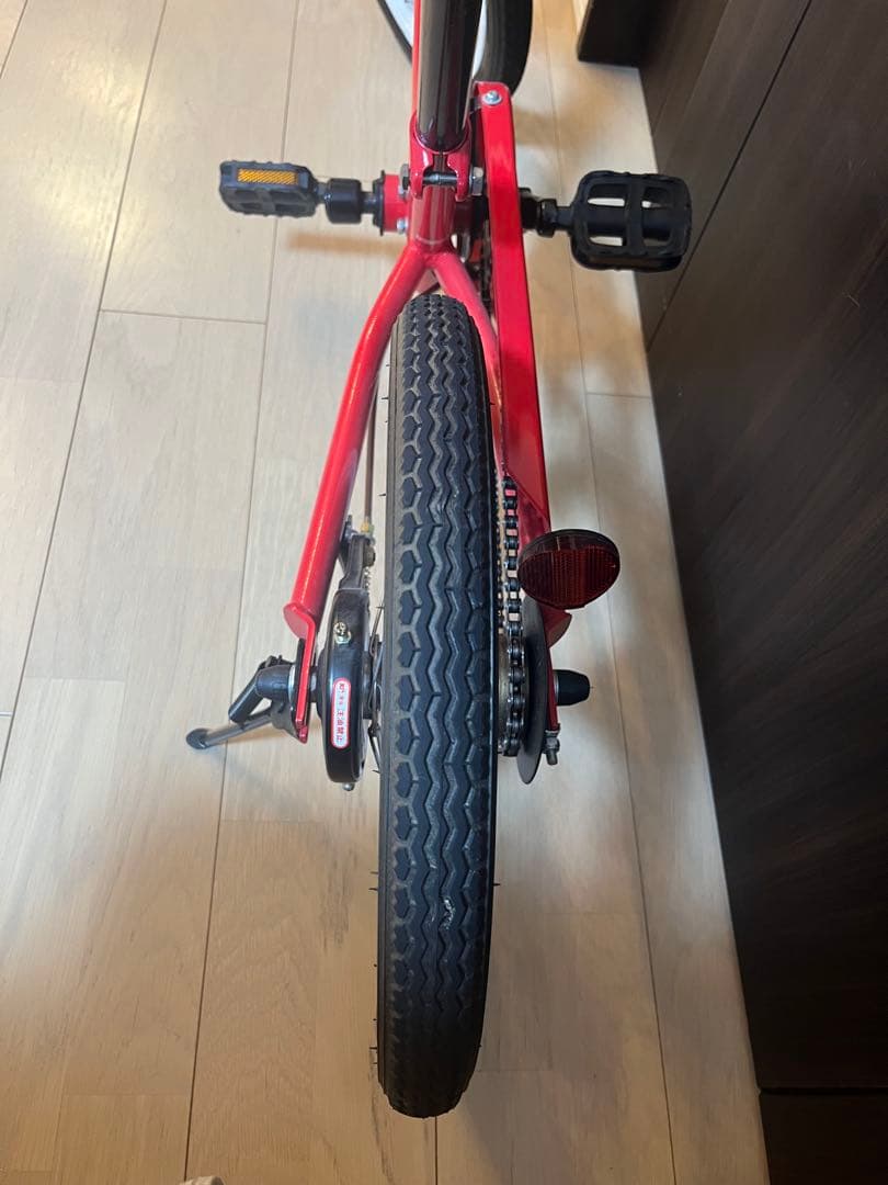 直接手渡し希望　People 子供用自転車 赤