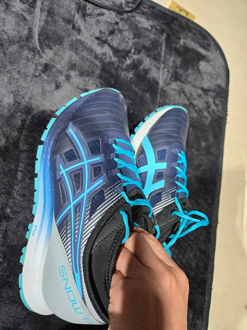 ASICS スノーターサー　 ネイビー/ターコイズ