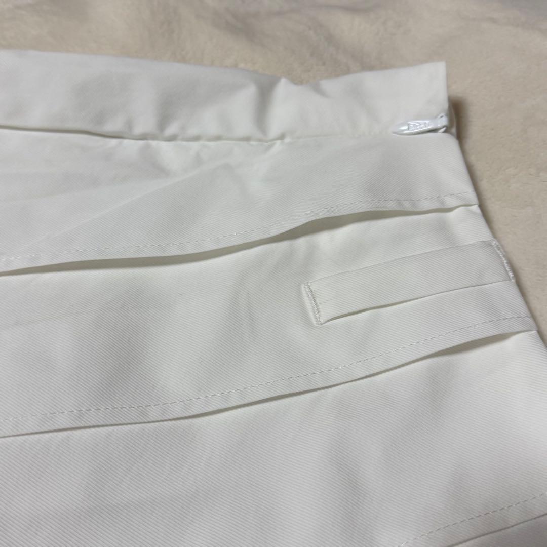 SUICゴルフ PLEATS SKIRTホワイト