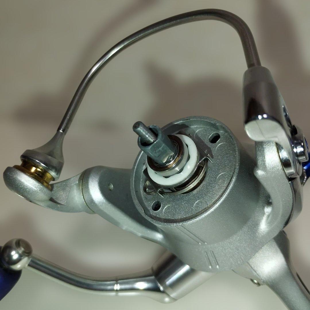 DAIWA ダイワ07ルビアス　RCSスプール　カスタムノブ　ブルー