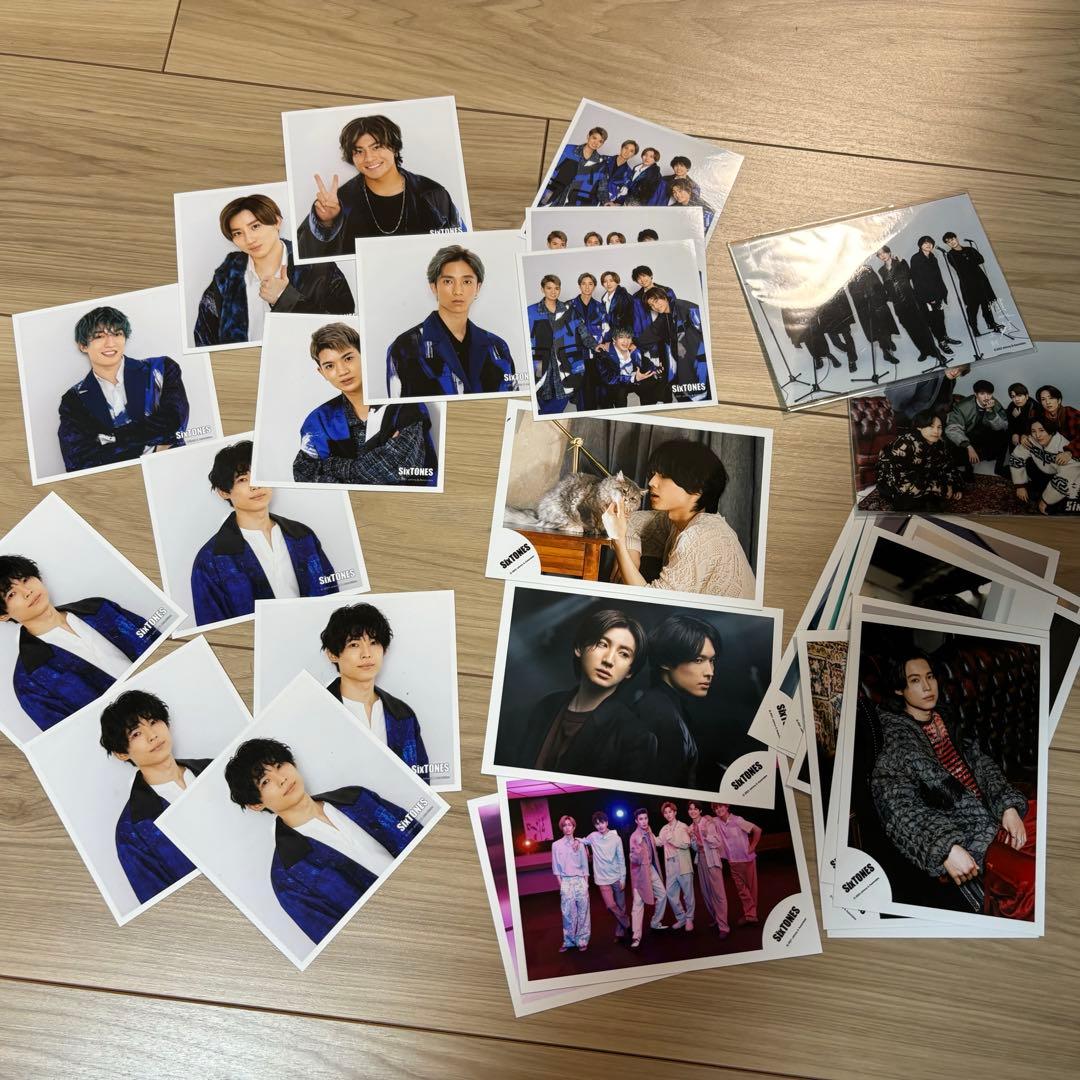 SixTONES LIVE Blu-rayセット（＋公式写真、ライブステッカー）