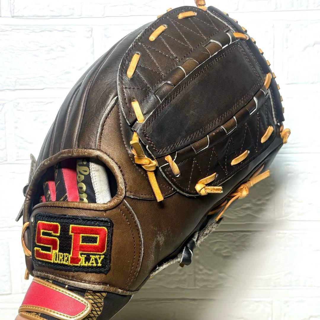 【レア品】シュアプレイ Black Wingy 軟式 グラブ SBG-BW389