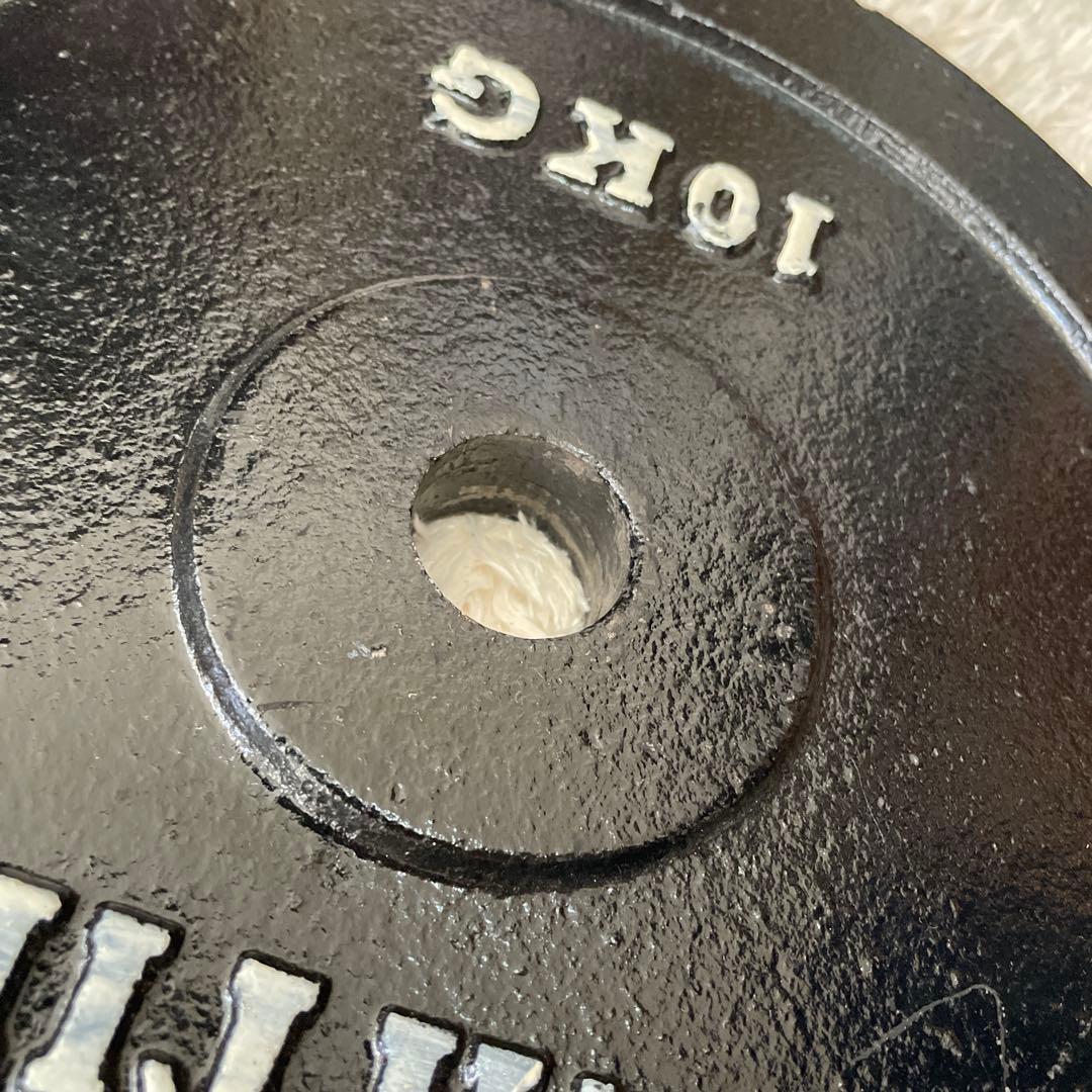 ファイティングロード10kgプレート2枚セット 計20kg 筋トレ バーベル