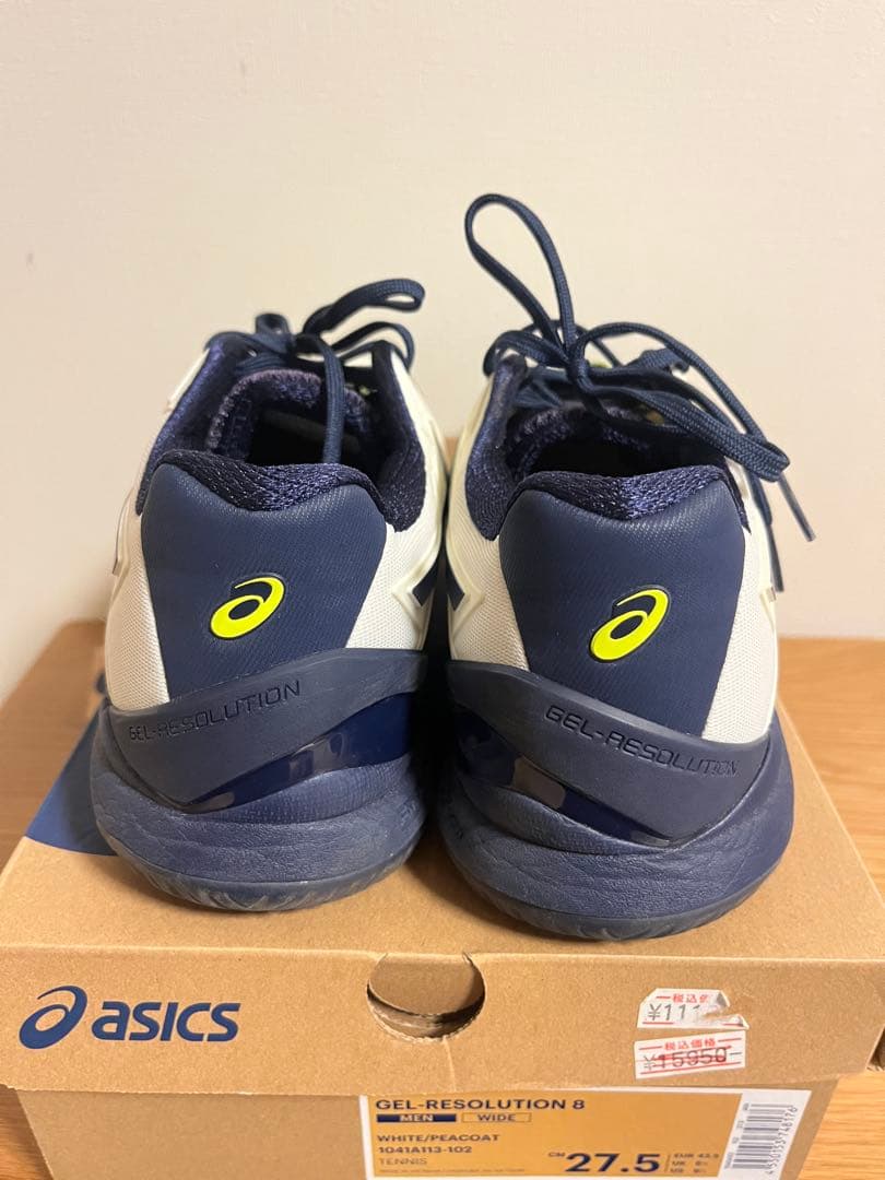 asics GEL-RESOLUTION 8 アシックス 27.5cm テニス