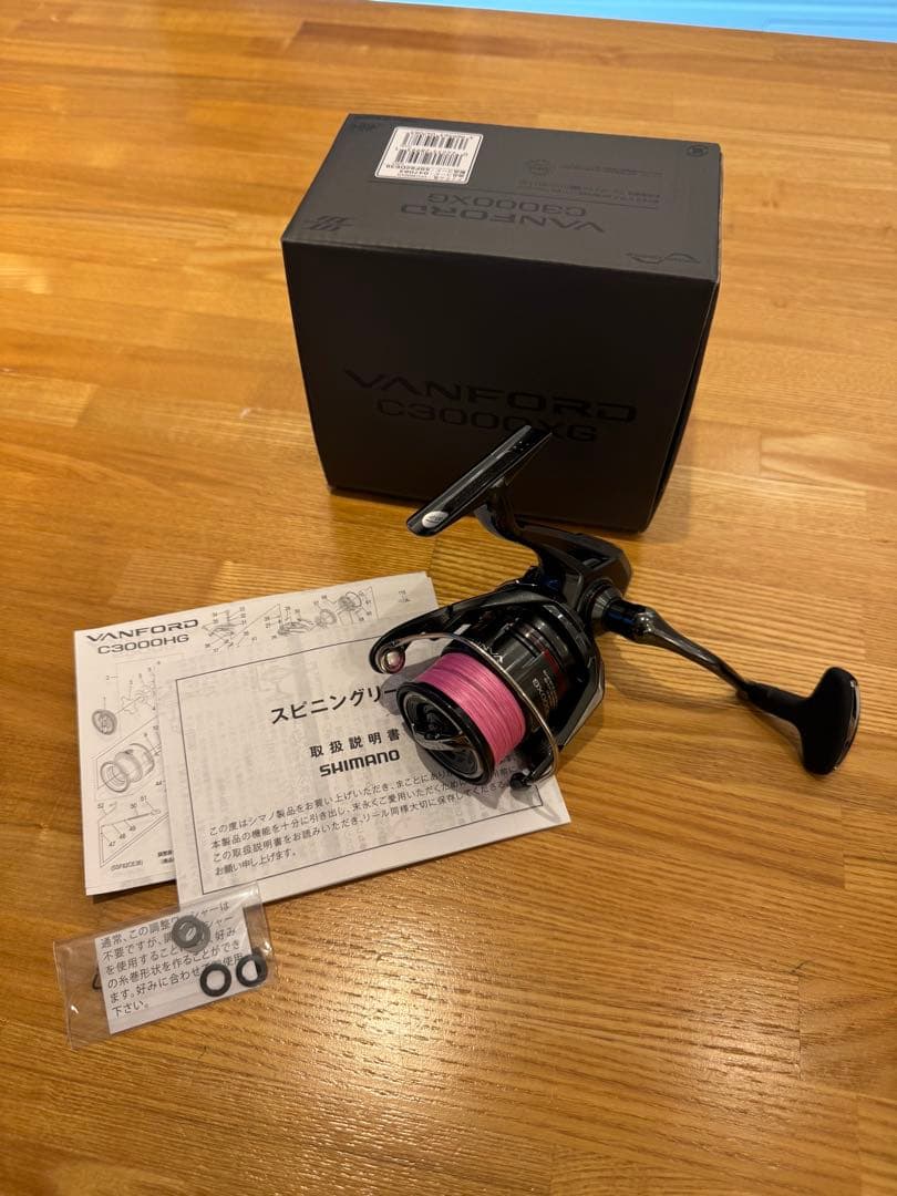 極美品　24ヴァンフォード C3000XG スピニングリール　VANFORD