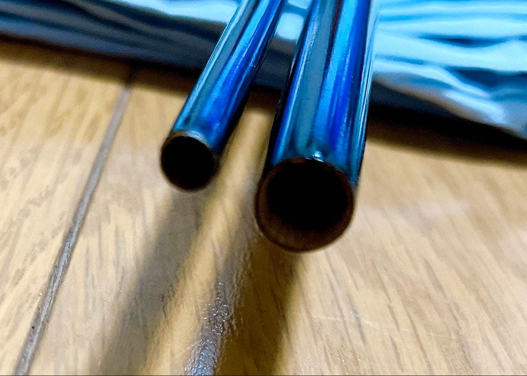 美品 超希少 紀州竹竿　名匠　五郎　紅葉握り　9尺