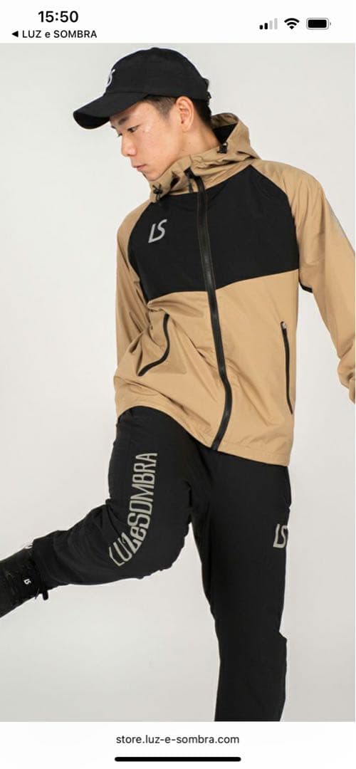 K【美品/LUZeSombra】STRETCH TAFTA JKT L