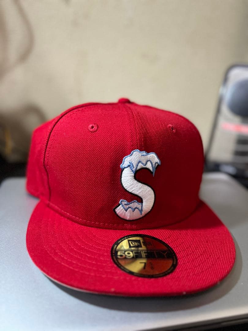 Supreme×New Era 59FIFTY Cap Red Box Logo