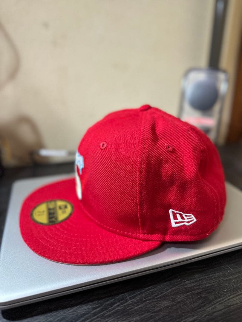 Supreme×New Era 59FIFTY Cap Red Box Logo