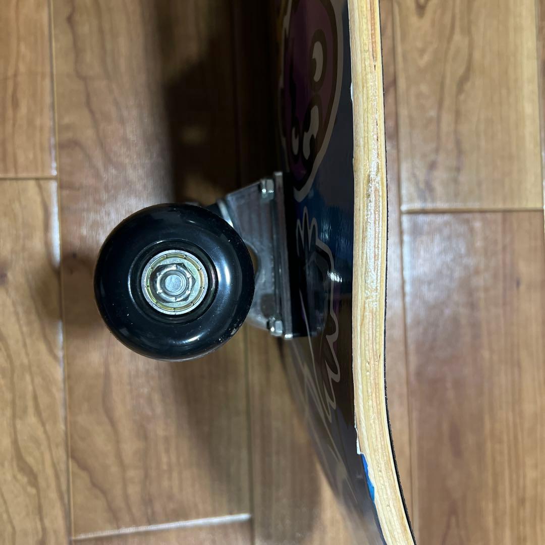 スケートボードデッキ 木製 グリップテープ付き
