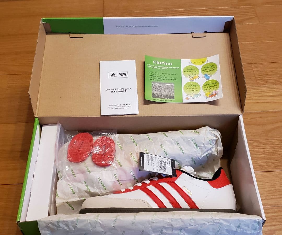 新品 アディダス サンバ ゴルフ SAMBA GOLF 25.0cm 女性男性