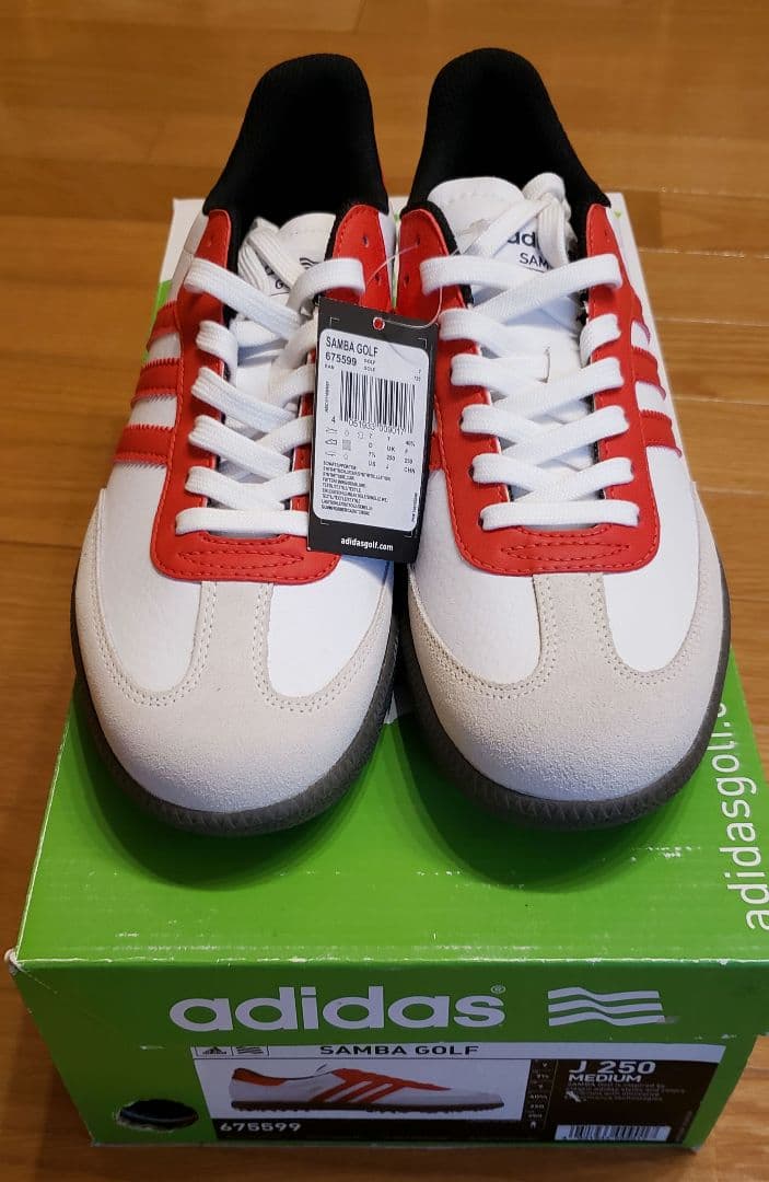 新品 アディダス サンバ ゴルフ SAMBA GOLF 25.0cm 女性男性