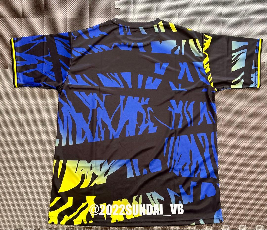 駿台学園　２０２４年　公式練習用Ｔシャツ　バレーボール部　新品　ＸＬ　ラスト１点