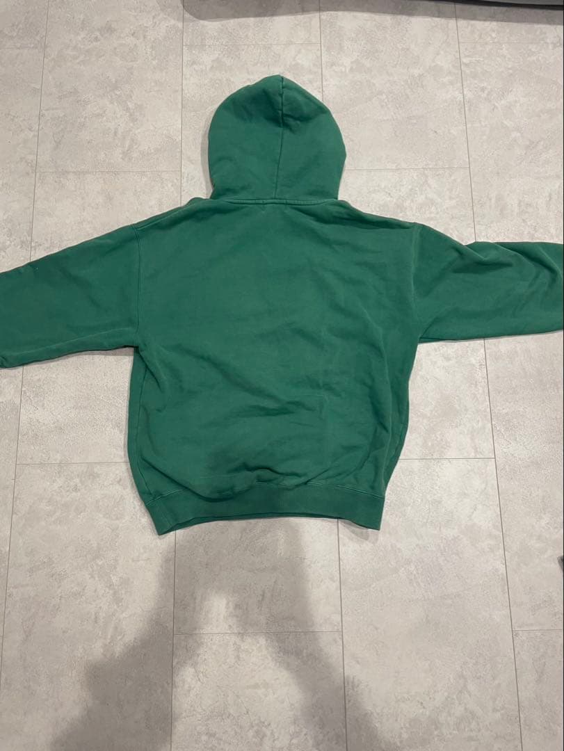 XLARGE グリーン フーディー M