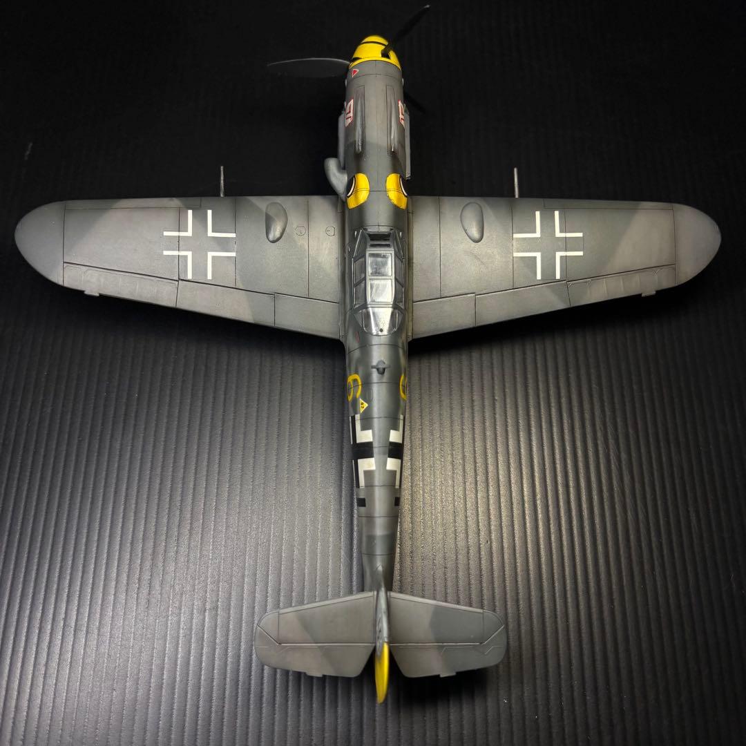 メッサーシュミットBf109G 1/48プラモデル完成作品