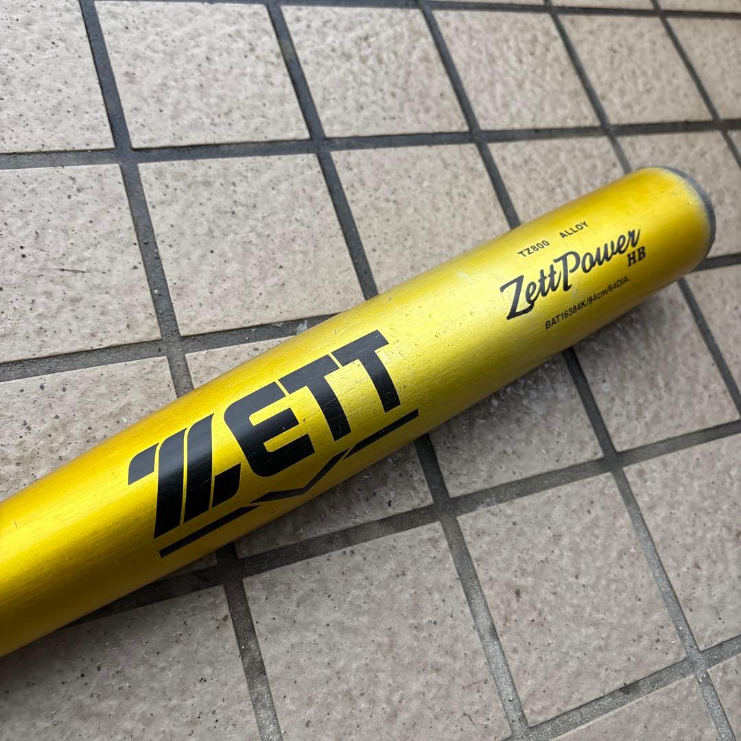 ZETT ZETTパワーHB 高校野球　新基準低反発バット