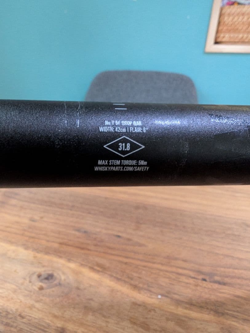 WHISKY No.7 6F ドロップハンドル 420mm