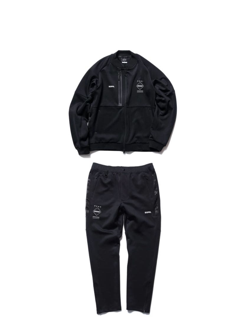 【新品未使用】FCRB PDKジャケット＆パンツ　上下セット　ブラック
