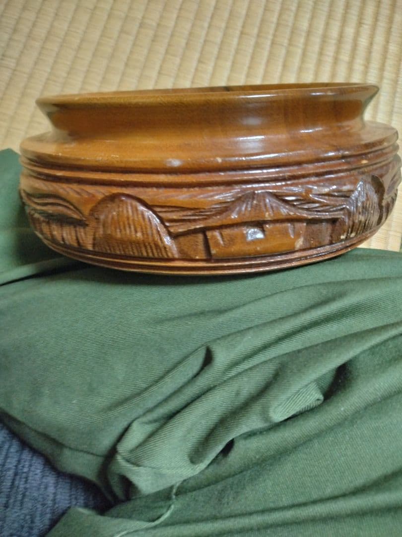 ハワイ お土産 木製 入れ物 30年もの