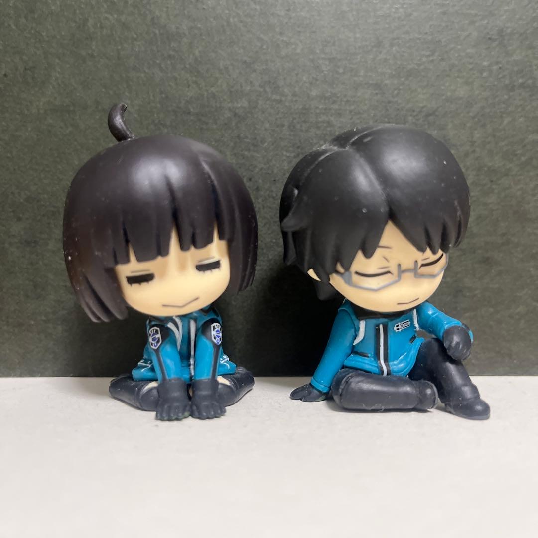 ワールドトリガー　肩ズンfig ガチャ　遊真　ヒュース　修　千佳　セット