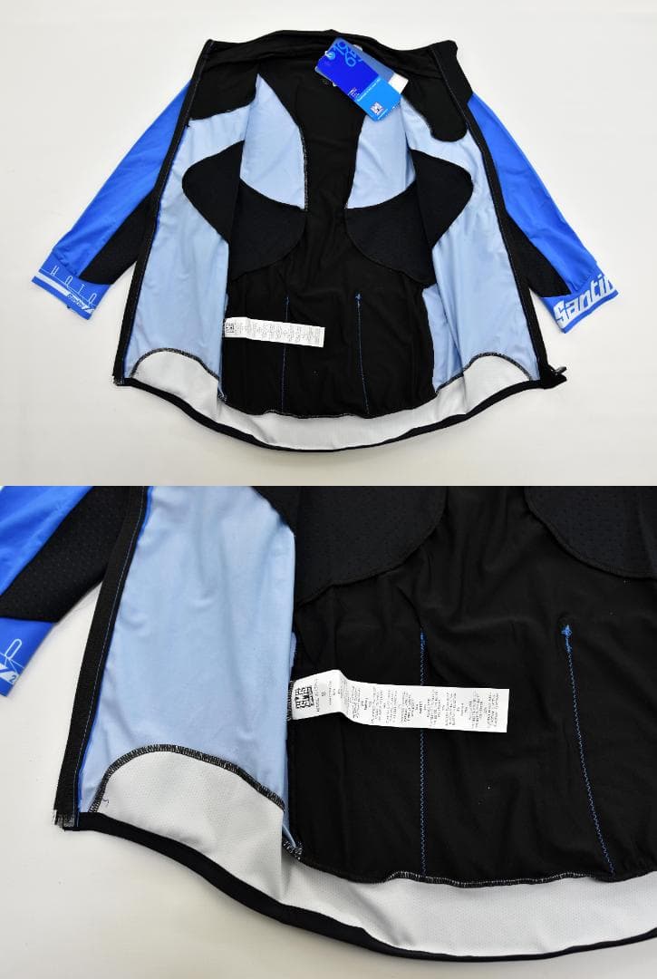 Santini Photon 2.0 Aero ジャージ size:S ブルー