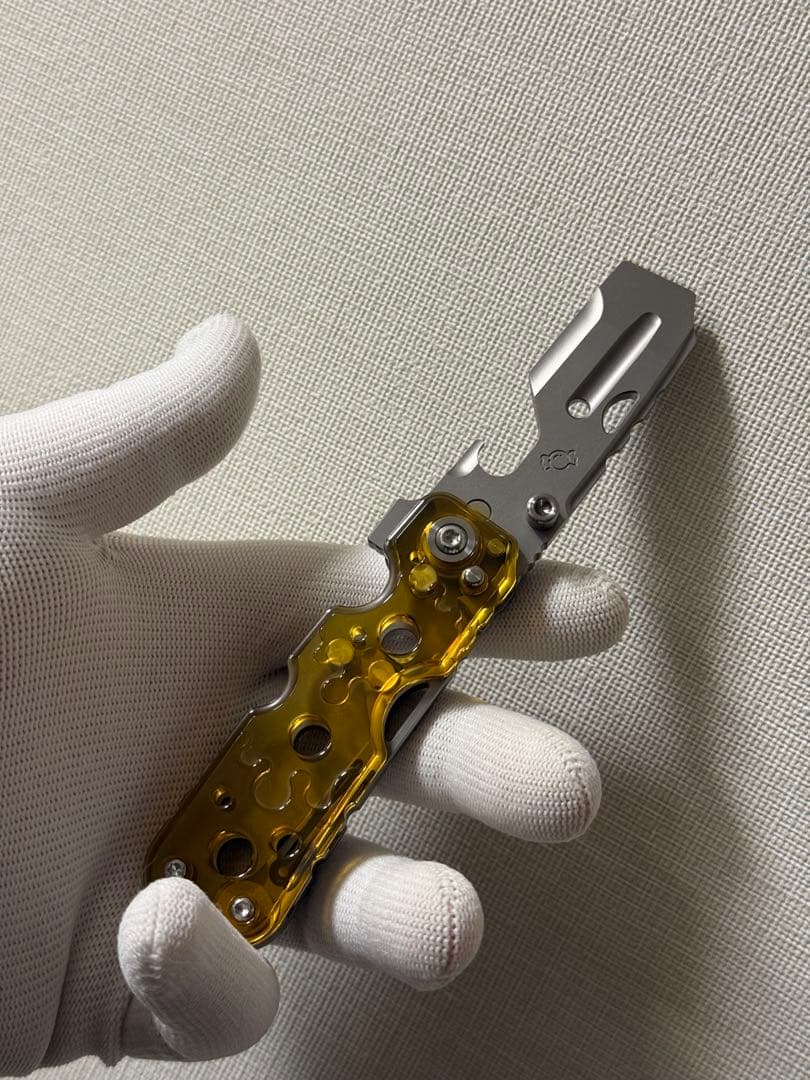 「正規品」55k Ti+ Pei製　フィジェットトイ　EDC ナイフタイプ