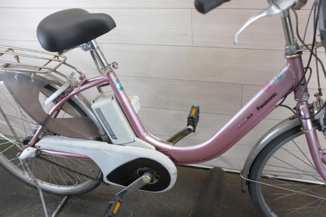 電動自転車 パナソニック　24インチ　3段　13.2Ah（5点灯）充電器あり