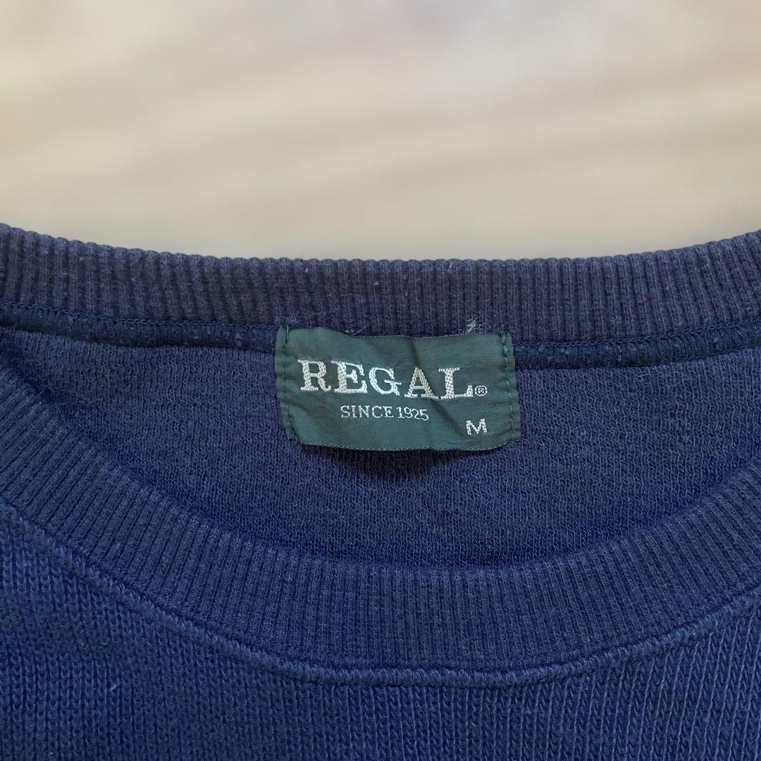 90's REGAL 日本製 刺繍トレーナー
