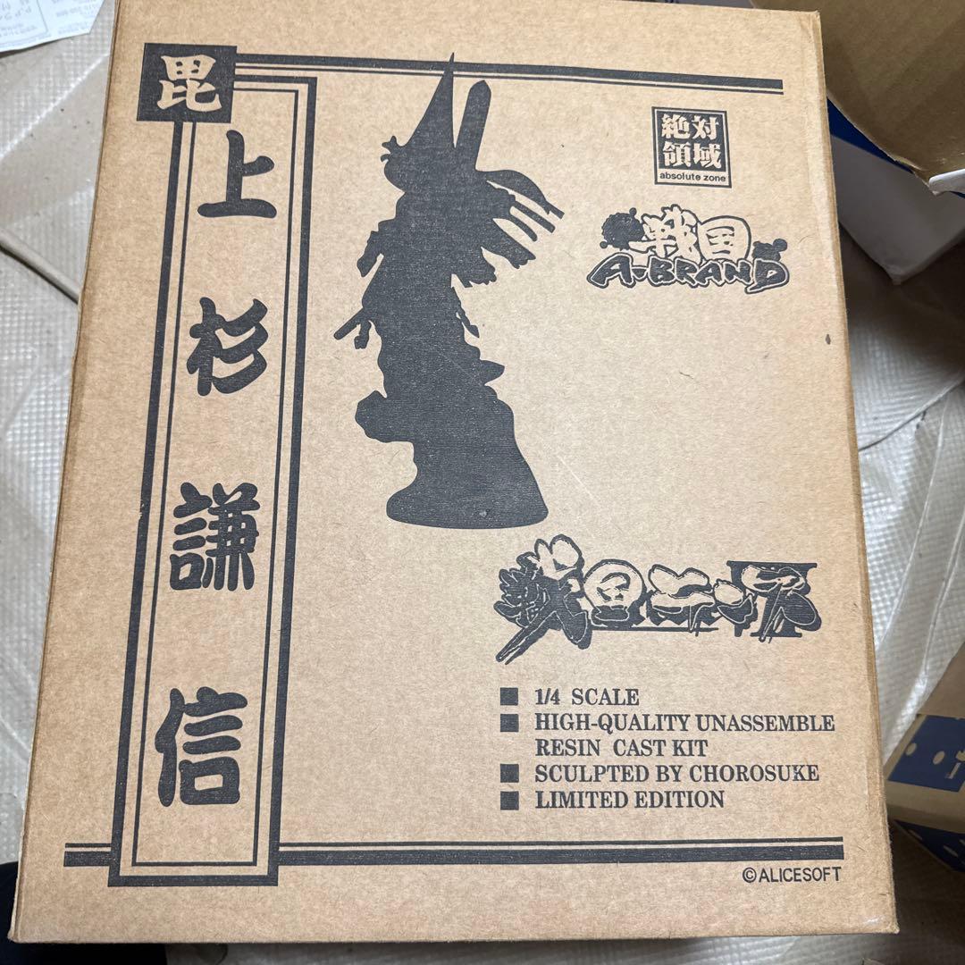 ＊【激レア】戦国ランス1/4 上杉謙信 絶対領域 A-BRAND 塗装済み完成品