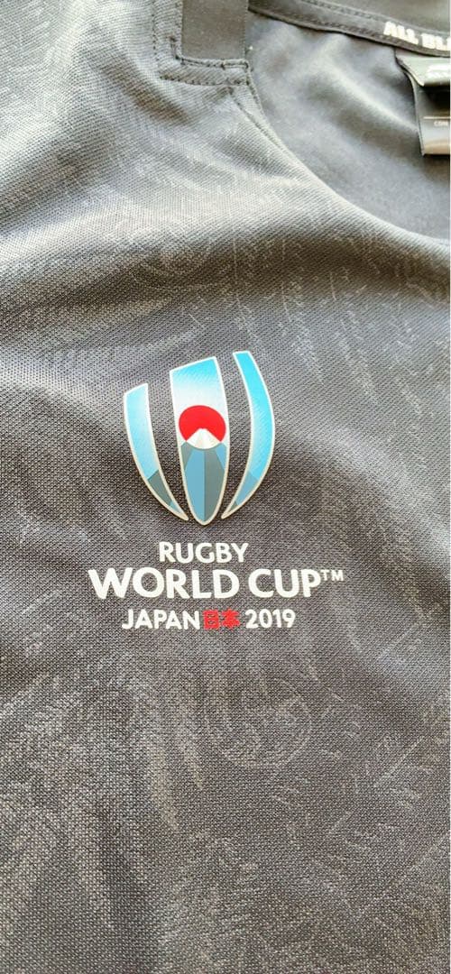 【美品】2019年ラグビーW杯 オールブラックスユニフォーム　Sサイズ