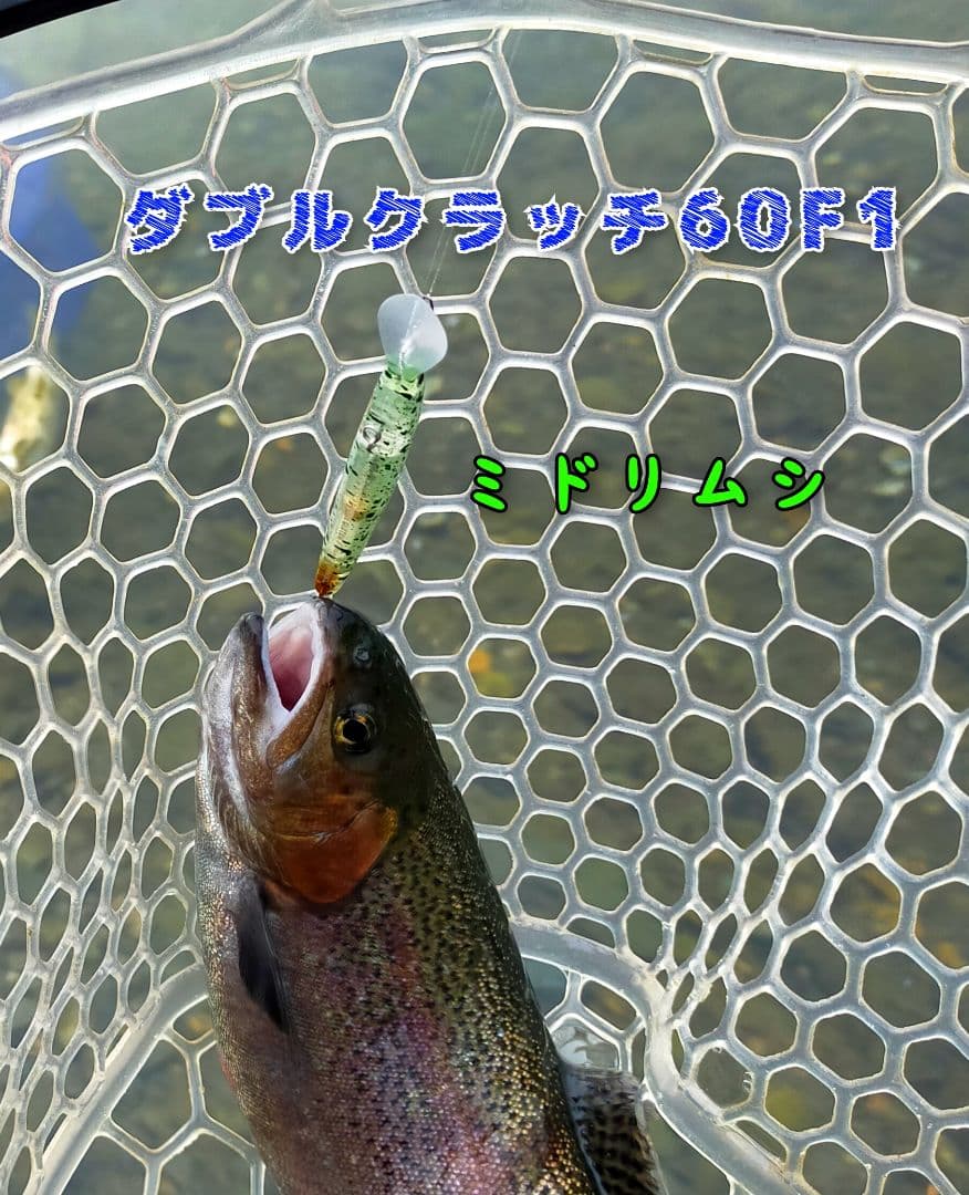ダブルクラッチ 60F1　豪華５個セット　1091カラー　キャスティングオリカラ