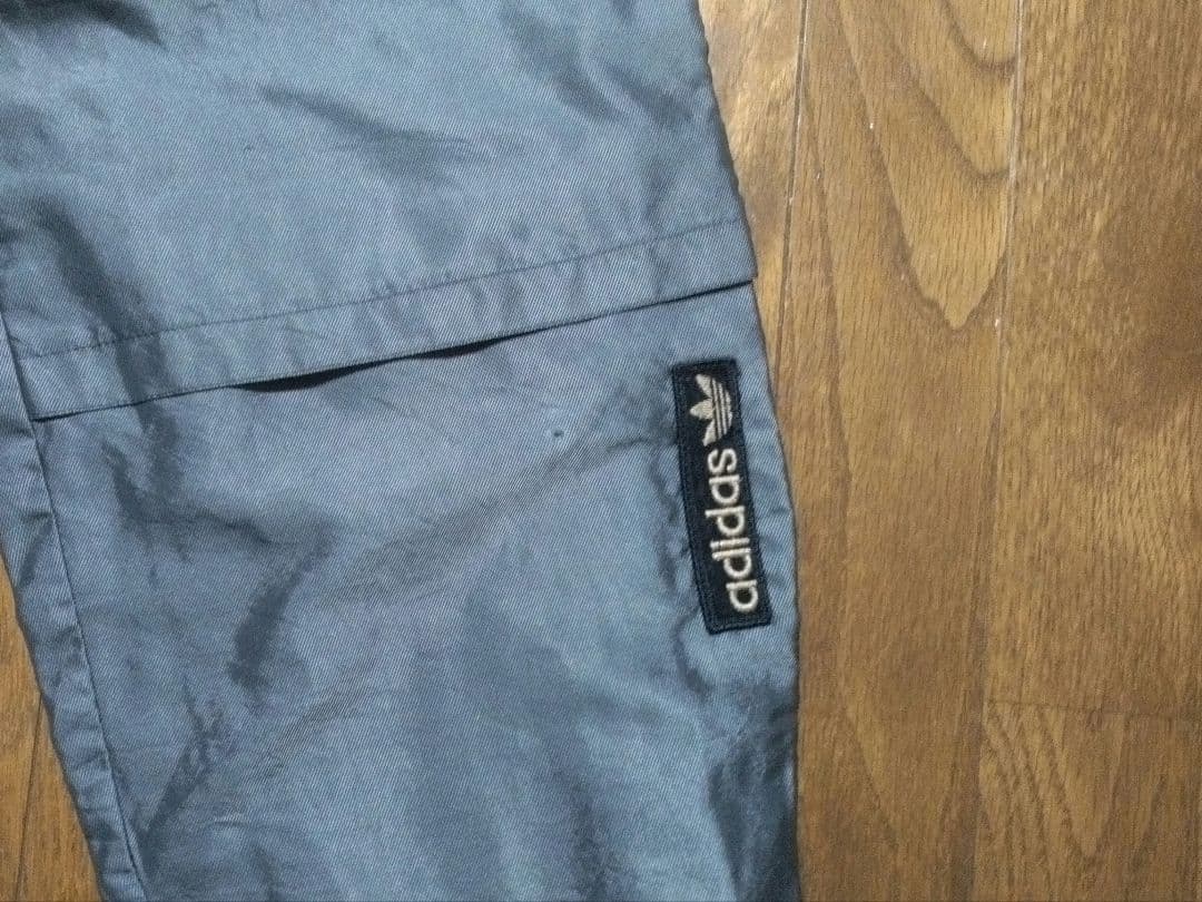 90s　adidas　ビンテージ　防寒セットアップジャージ