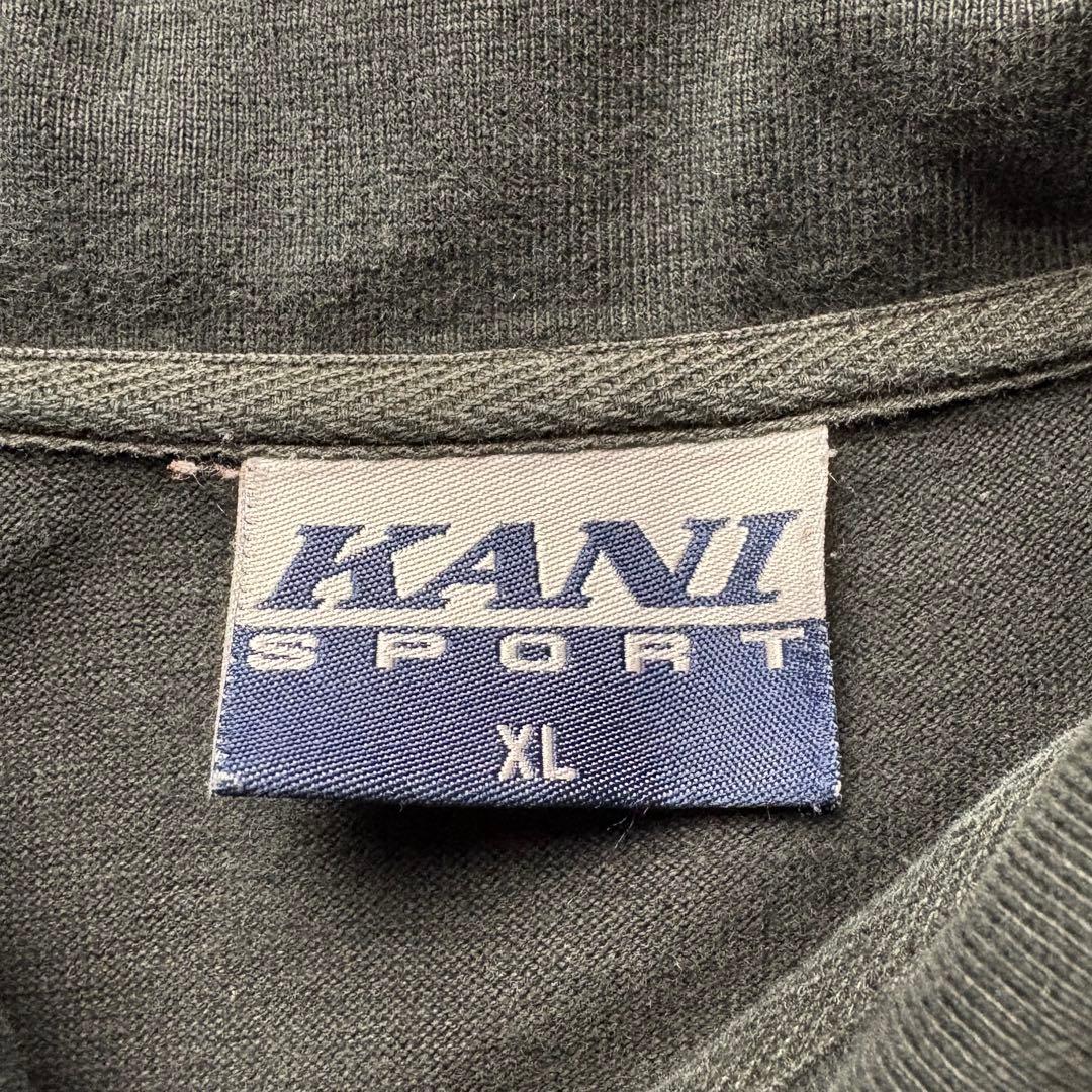 90sKARL KANI SPORT ラガーシャツ ビッグシルエット　ストリート