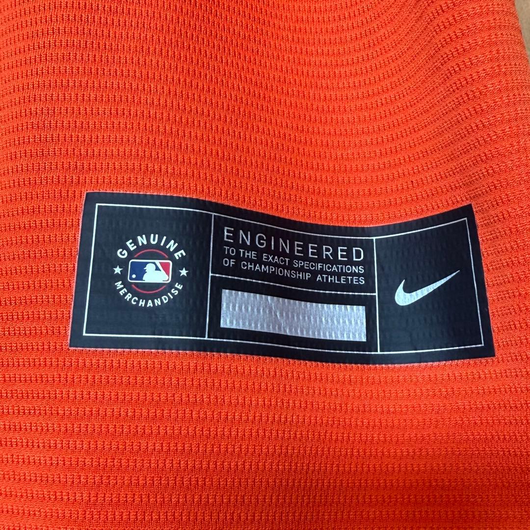 【美品/Lサイズ】MLBサンフランシスコ・ジャイアンツ ナイキユニフォーム 無地