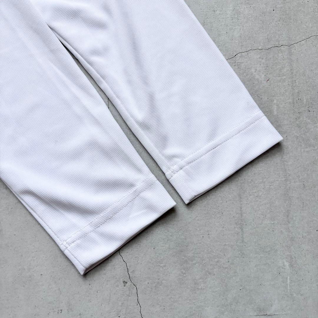 【美品】PING ピンアパレル ハーフジップ長袖シャツ ハイネック ロゴプリント