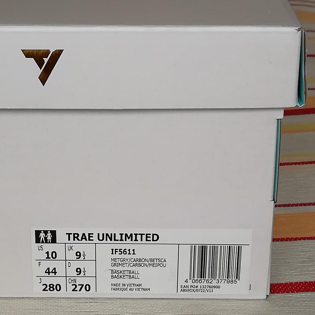 【新品】adidas　28cm　バスケットボールシューズ　トレイ ヤング　赤