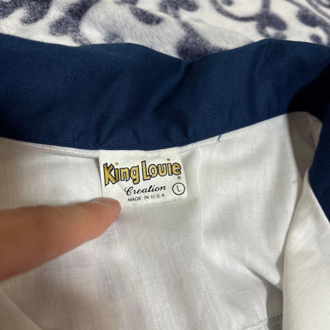 【USA製】King Louie ボウリングシャツ