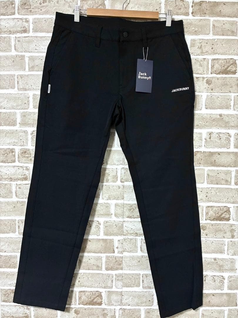 【ゆったりサイズ‼️】新品 ジャックバニー メンズ ゴルフパンツ サイズ6 黒