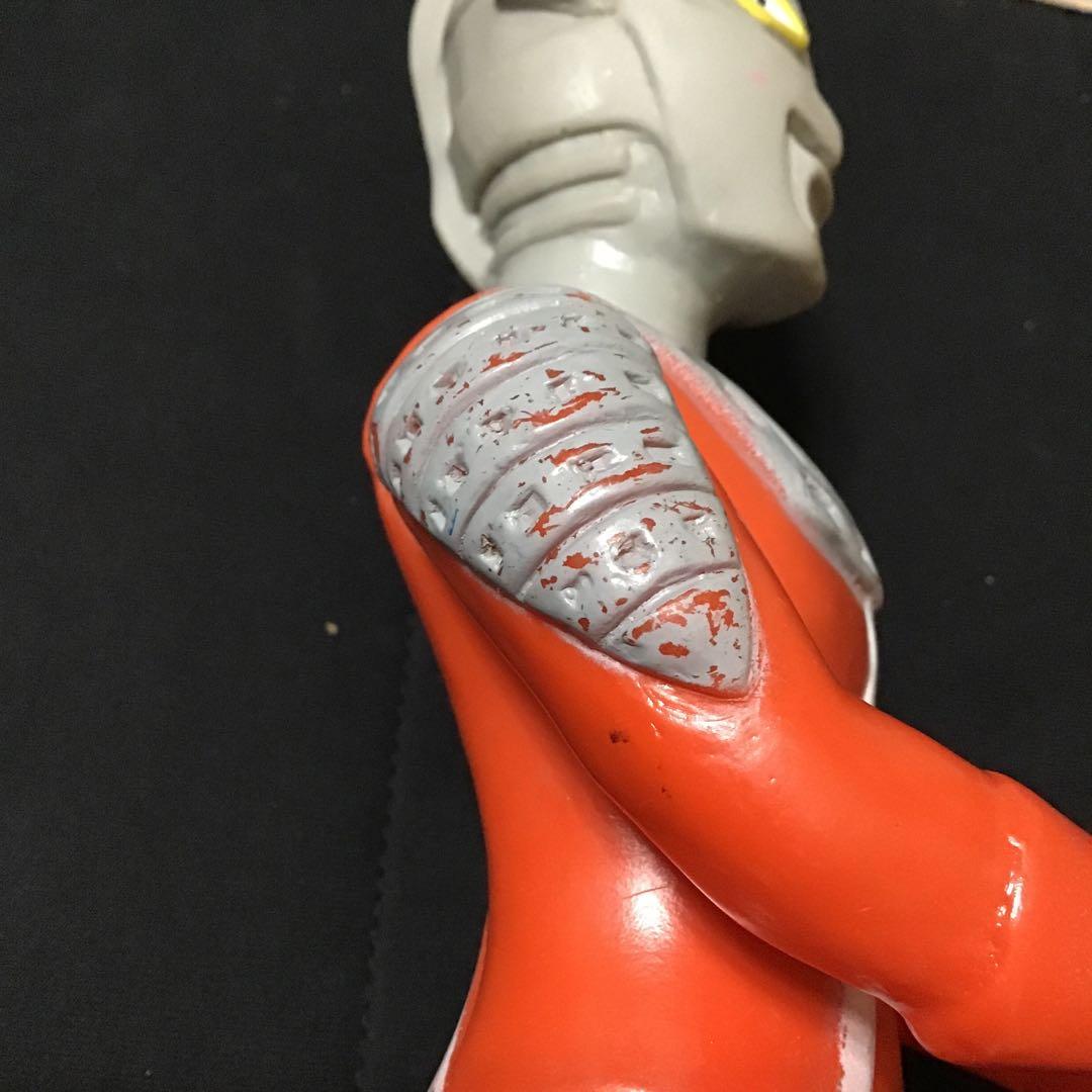 期間限定　昭和レトロ　当時物　美品　マルサン　ソフビ　ウルトラセブン　円谷プロ