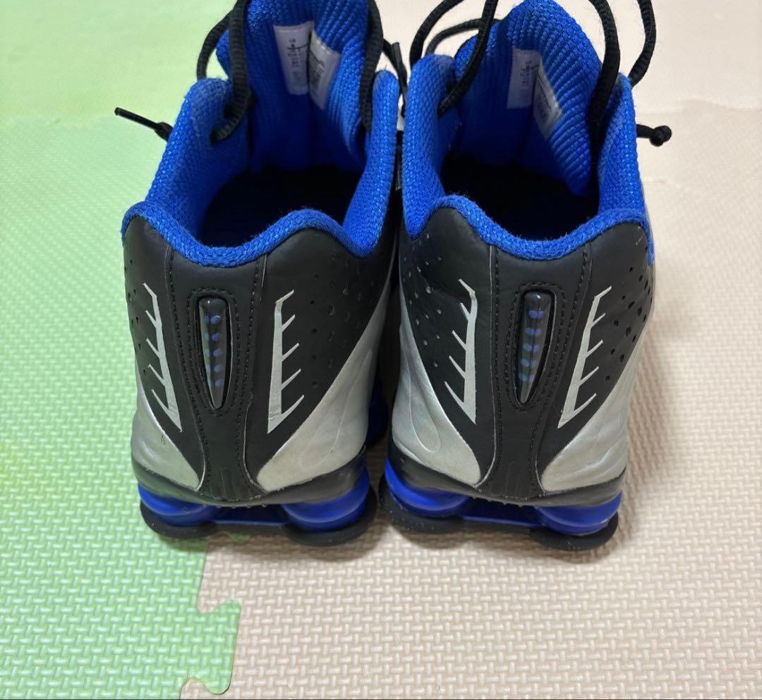 Nike Shox R4 黒/青　ナイキ　ショックス　27cm