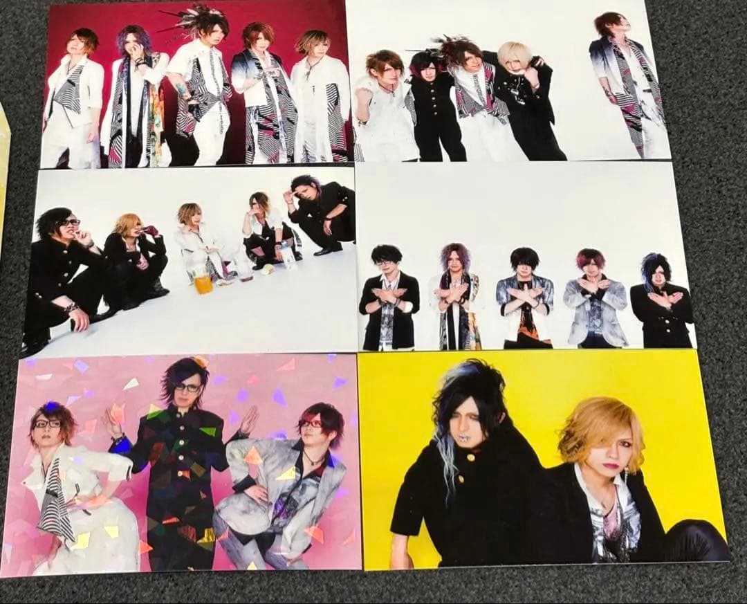 ビジュアル系アーティスト写真セット vistlip ダウト R指定