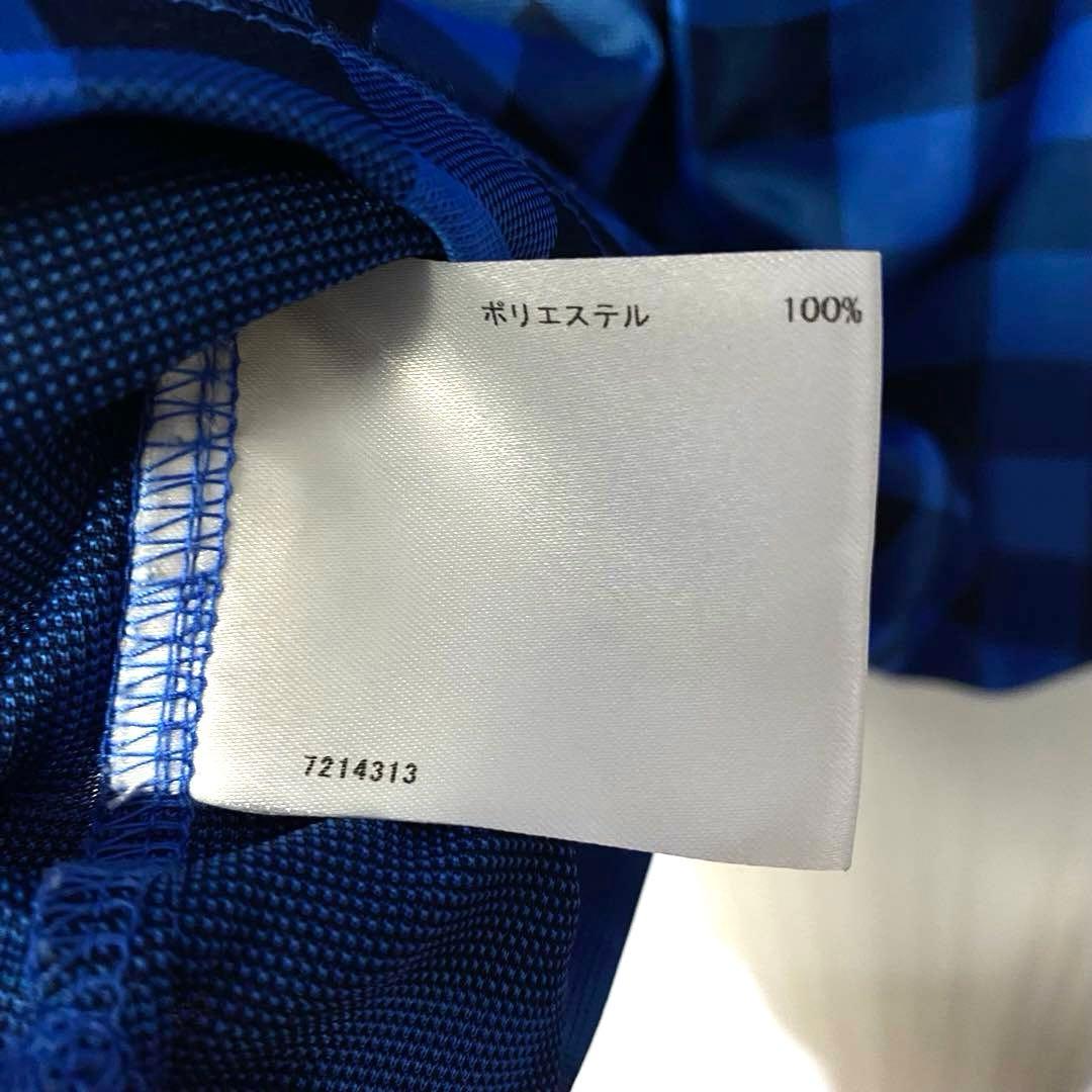 ★美品★Munsingwear★メンズ ゴルフウェア ポロシャツ チェック柄